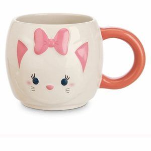 Disney Store Marie Cat Tsum Tsum Ceramic Mug Aristocats Kitten 3D Coffee Cup